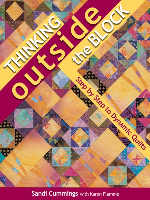 Title details for Thinking Outside the Block by Sandi Cummings - Wait list